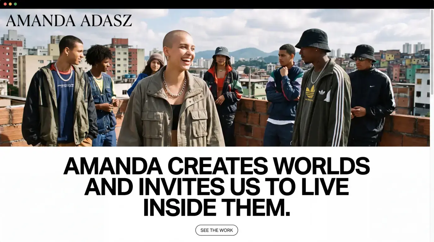Amanda Adasz website