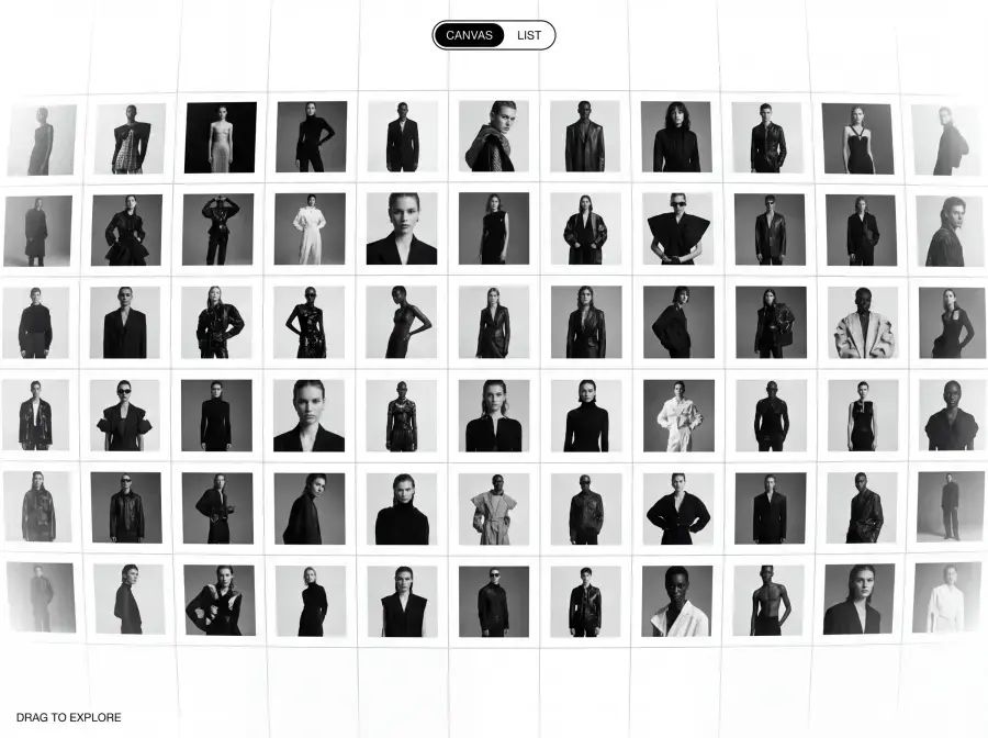 Screen from the Amanda Adasz website