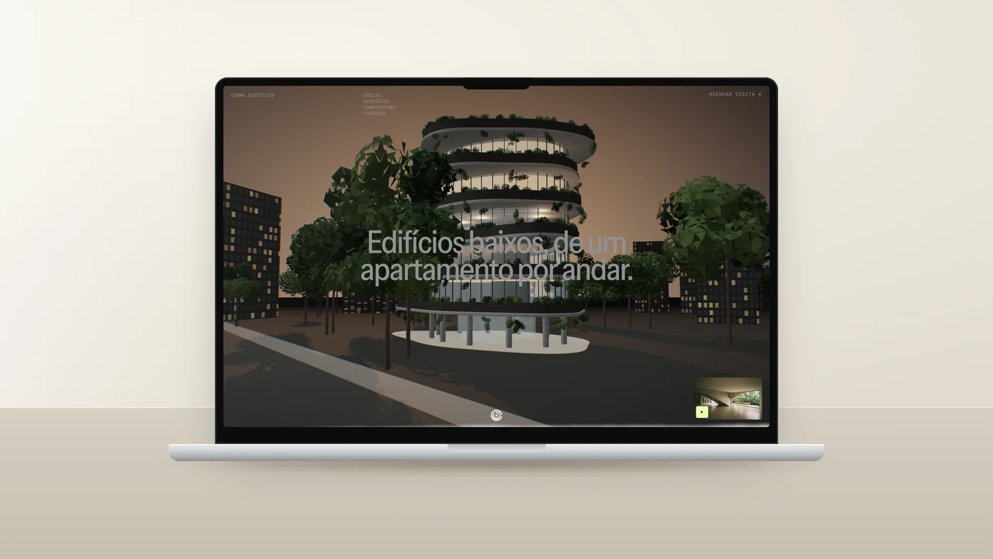 Cerne Edifícios website
