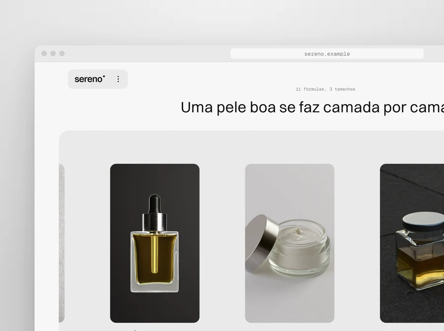 Sereno website